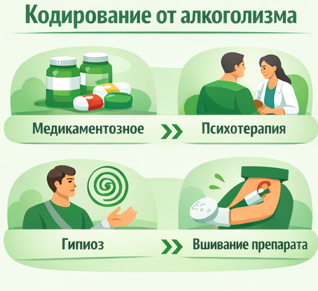 кодирование от алкоголизма в Красноярске Санати